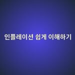 인플레이션 쉽게 이해하기